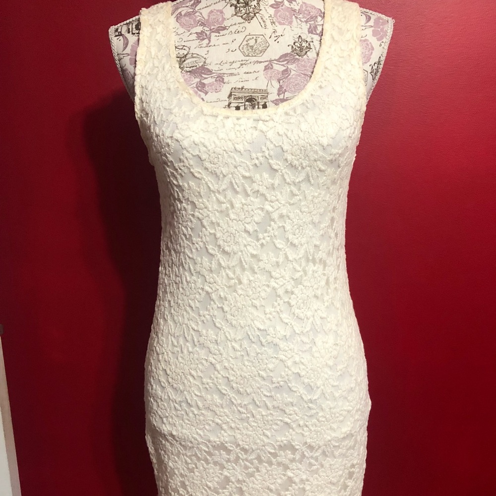 Off white dress